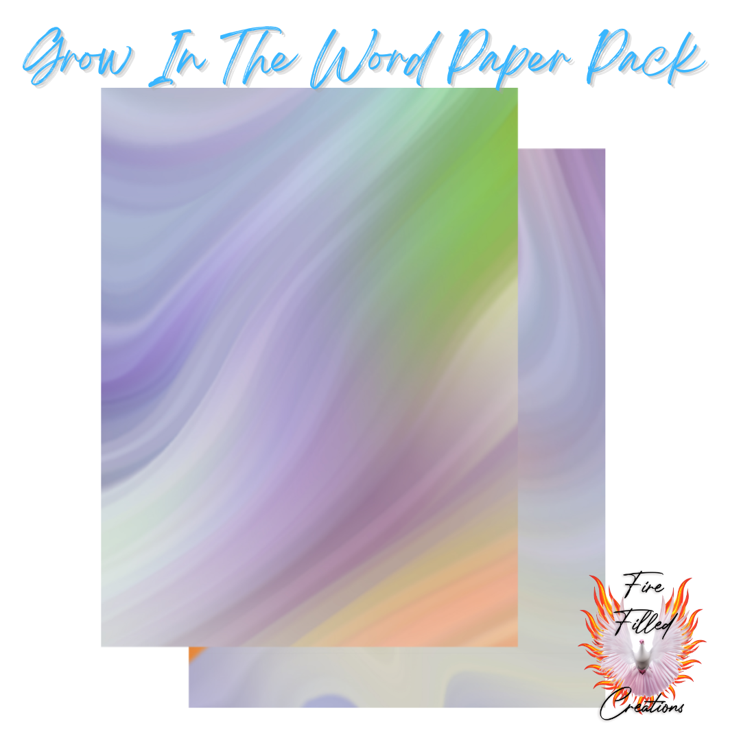 Grow In The Word - Paper Pack