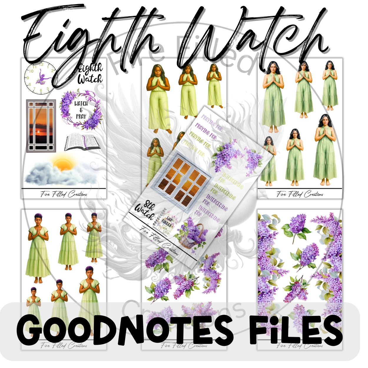 Eighth Watch Sticker Collection (Goodnotes Files)