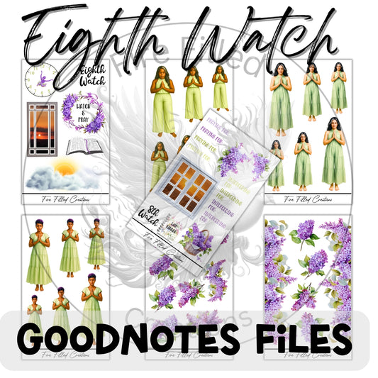Eighth Watch Sticker Collection (Goodnotes Files)