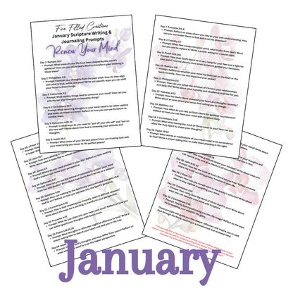 Scripture Writing Plan & Journaling Prompts