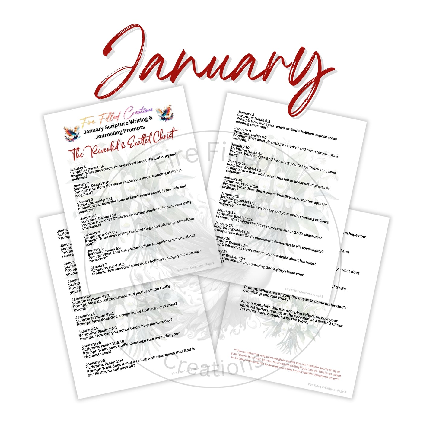 Scripture Writing Plan & Journaling Prompts