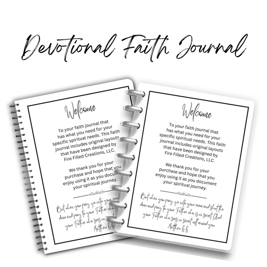 Devotional Faith Journal - Undated