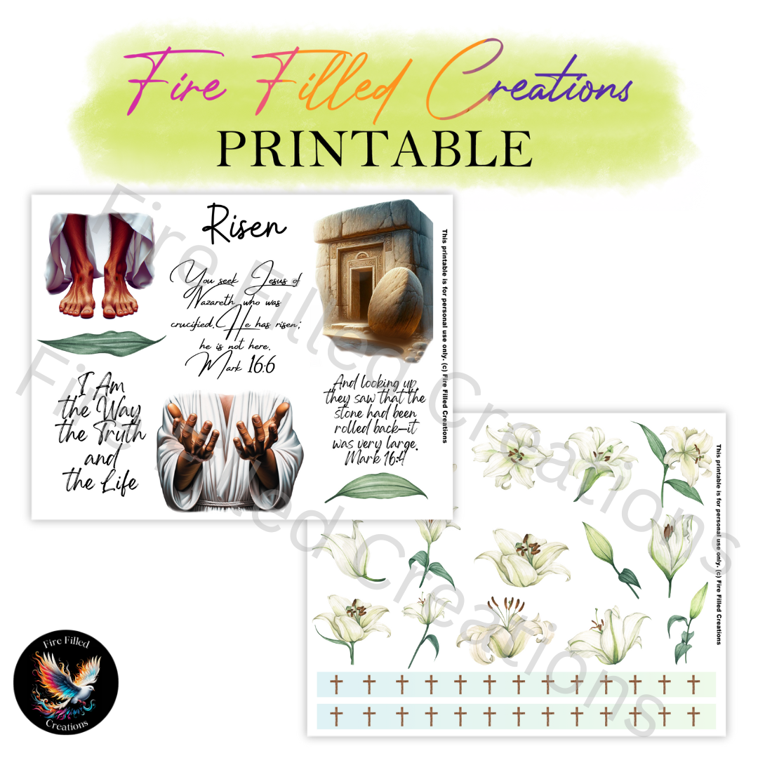 Fire Risen Risen - Printable – Fire Filled Creations
