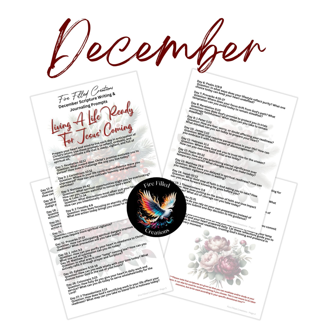 Scripture Writing Plan & Journaling Prompts