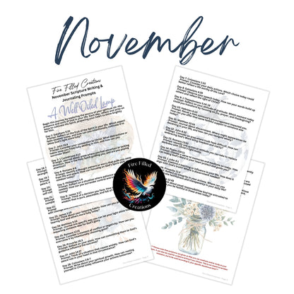 Scripture Writing Plan & Journaling Prompts