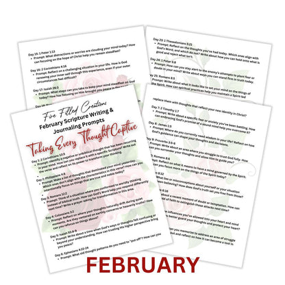 Scripture Writing Plan & Journaling Prompts