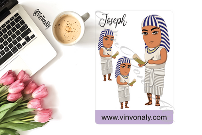 Bible Character - Sticker Sheets and Die Cuts