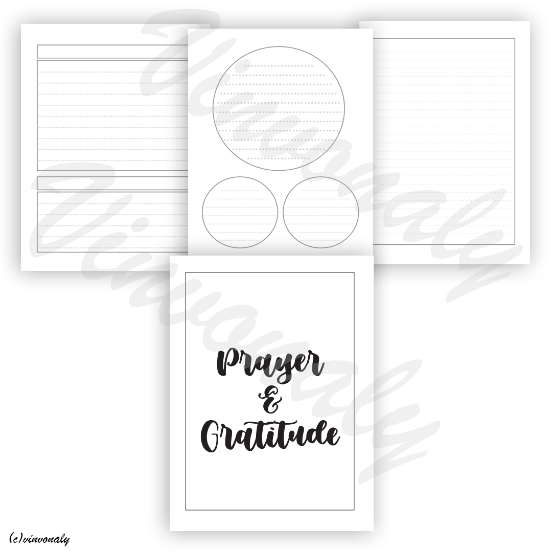 Faith Journaling Inserts - Printable – Fire Filled Creations