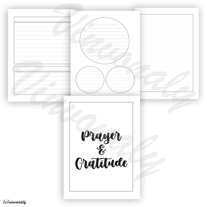 Faith Journaling Inserts - Printable