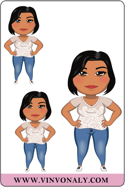 Sister Angie Mini Faithful - Sticker Sheets and Die Cuts
