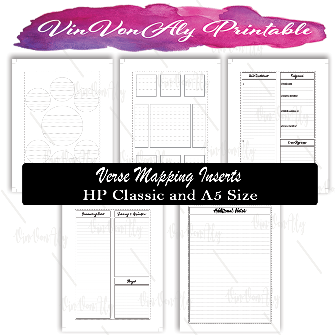 Faith Journaling Inserts - Printable – Fire Filled Creations