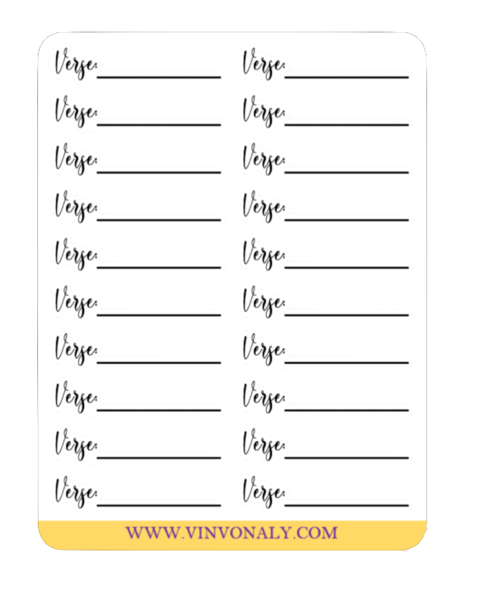 Verse Script