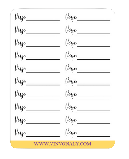 Verse Script